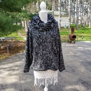 Alfani sweater with removable cowl neck